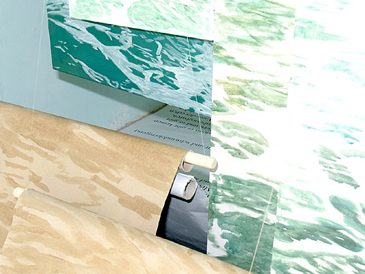 Installation "Ans Meer", 2003, masc foundation, Wien