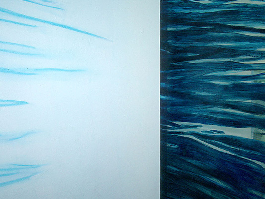 Installation "Ans Meer", 2003, masc foundation, Wien