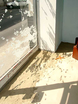 Installation "Ans Meer", 2003, masc foundation, Wien